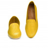 Mocassins femme 6013 jaune