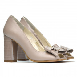 Sandales femme 1271 cappuccino nacré