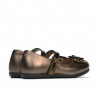 Petits chaussures enfants 67c marron nacré combiné