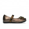 Petits chaussures enfants 67c marron nacré combiné