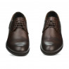 Chaussures élégantes adolescents 396 à café