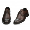 Chaussures élégantes adolescents 398 a café