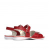 Sandales bébé 55c rouge