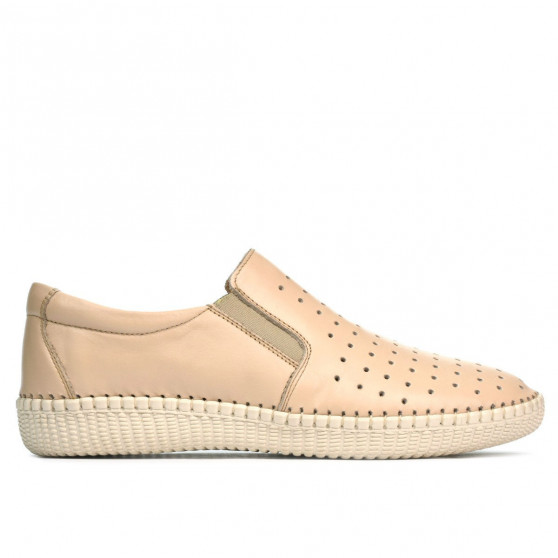 Mocassins femme / adolescents 689 beige01 Mocassins femme / adolescents 689 beige01