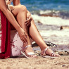 Sandales femme 5067 doré lifestyle