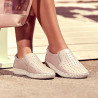 Mocassins femme / adolescents 689 beige01