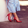 Chaussures élégantes femme 1234 rouge