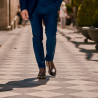 Chaussures élégantes hommes 896 a café