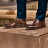 Chaussures élégantes hommes 896 a café