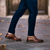 Chaussures élégantes hommes 896 a café