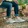 Chaussures de sport homme 893sc beige scratch