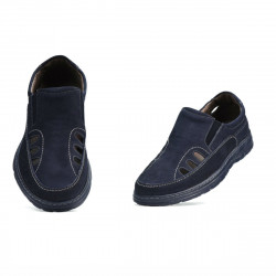 Mocassins hommes 898 bufo indigo