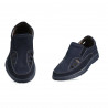 Mocassins hommes 898 bufo indigo