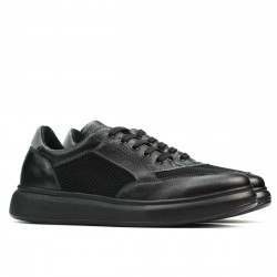 Chaussures casual/sport homme 906 noir combiné