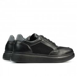 Chaussures casual/sport homme 906 noir combiné