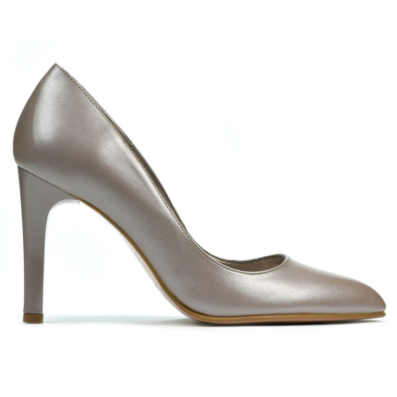 Chaussures élégantes femme 1276 cappuccino nacré