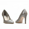Chaussures élégantes femme 1276 cappuccino nacré