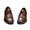 Chaussures élégantes adolescents 396 à cognac