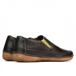 Mocassins femme 6000s café