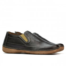 Mocassins femme 6000s café