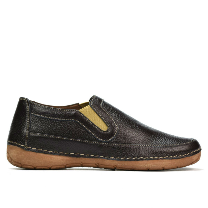 Mocassins femme 6000s café