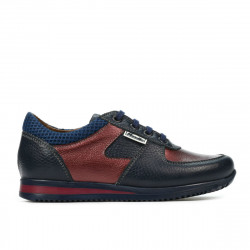 Chaussures enfants 2002 indigo+bordeaux