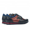 Chaussures enfants 2002 indigo+bordeaux