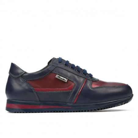Baskets adolescents 377 indigo+bordeaux