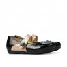 Petits souliers enfants 68c vernis noir combiné