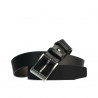 Ceinture hommes 14b noir mat