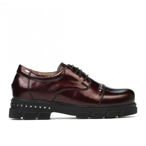 Chaussures enfants 2003 vernis bordeaux Chaussures enfants 2003 vernis bordeaux