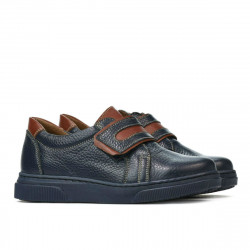 Chaussures enfants 2004 indigo+marron