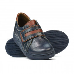 Chaussures enfants 2004 indigo+marron