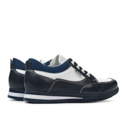 Chaussures enfants 2001 indigo+blanc