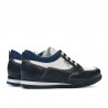 Chaussures enfants 2001 indigo+blanc