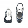 Chaussures enfants 2001 indigo+blanc