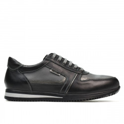 Chaussures adolescents 377 noir+gris