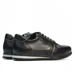 Chaussures adolescents 377 noir+gris