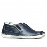 Mocassins femme 6000s indigo