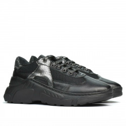 Baskets femme 6015 noir combiné