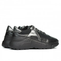 Baskets femme 6015 noir combiné