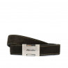 Ceinture hommes 39bc café velours