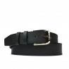 Ceinture hommes 36bc noir mat