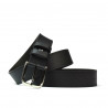 Ceinture hommes 36bc noir mat