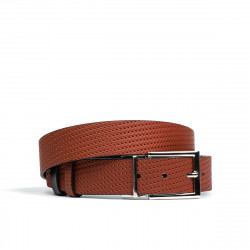 Ceinture hommes 36b noir+marron pressé (bicolore)