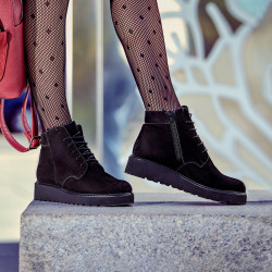Bottes femme 3335 bufo noir lifestyle