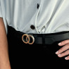 Ceinture femme 09m noir