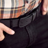 Ceinture hommes 24b biz noir lifestyle