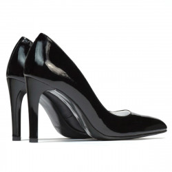 Chaussures élégantes femme 1276 vernis noir