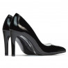 Chaussures élégantes femme 1276 vernis noir